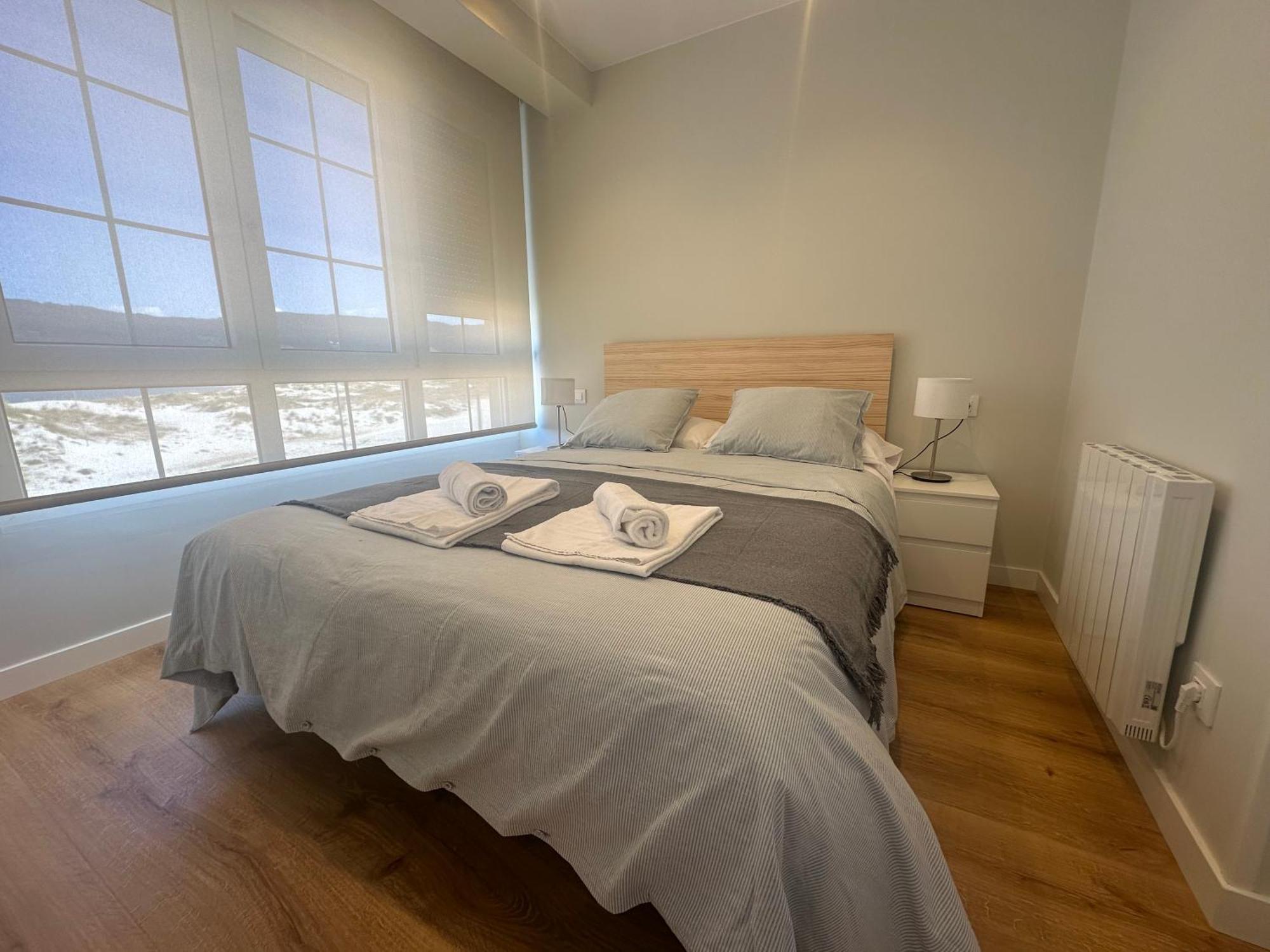 A Terraza Pequena By Oktheway Apartment Laxe Bagian luar foto